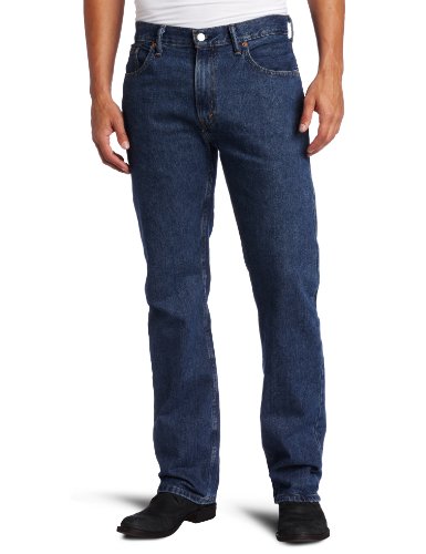Levi's Men's 505 Regular Fit Jean, Dark Stonewash, 34x32