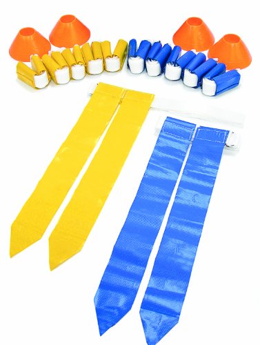 SKLZ 10-Man Flag Football Deluxe Set W/ Flags and Cones.