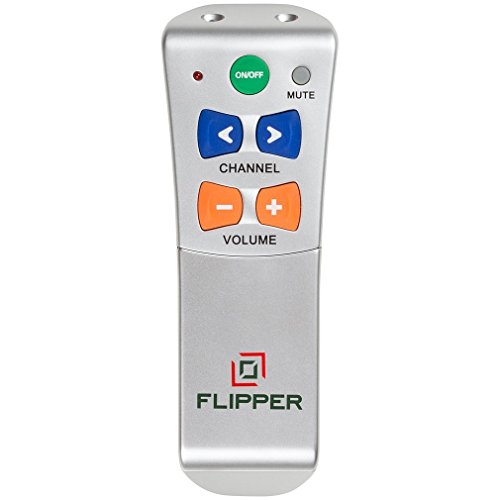 Flipper Big Button Universal Remote for 2 Devices