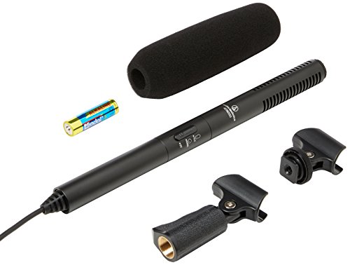 Audio-Technica ATR-6550 Video Camera Condenser Shotgun Microphone