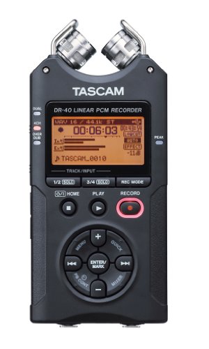 TASCAM DR-40 4-Track Portable Digital Recorder