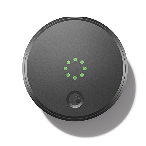 August Smart Lock - Keyless Home Entry with Your Smartphone, Dark Gray