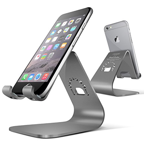 Spinido Phone Stand Dock Holder for iPhone 7 Plus/ 7 / 6s Plus / 6 / 5s / 5 / SE - Space Grey