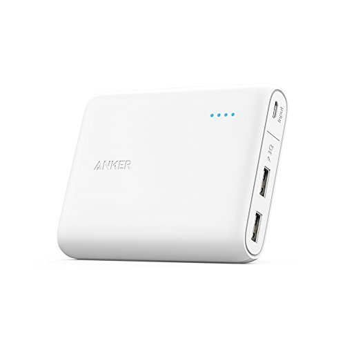 Anker PowerCore 13000 Portable Charger - Compact 13000mAh 2-Port Ultra Portable Phone Charger Power Bank with PowerIQ and VoltageBoost Technology for iPhone, iPad, Samsung Galaxy