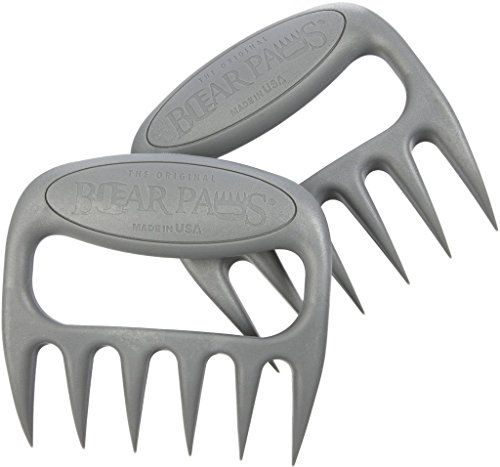 Original BEAR PAWS Pulled Pork Shredder Claws - BBQ Meat Handler Forks - Made in USA