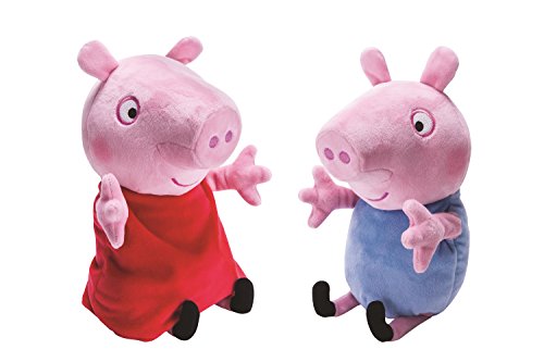 PEPPA PIG - Peppa and George Giggle n' Wiggle Plush