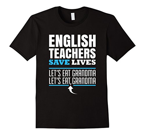 Men's English Teacher T Shirt 2XL Black